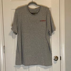 Magellan outdoors mens tshirt, short sleeve, 2xl, gray, Fourth of July